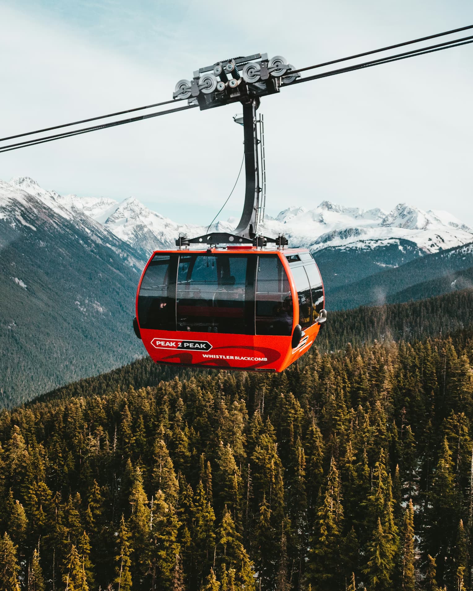 Scenic view of Whistler, BC